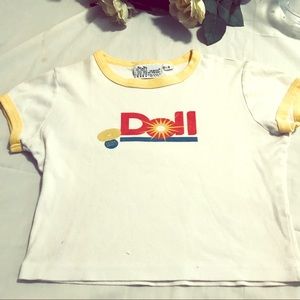 Doll T-shirt or crop top